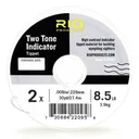RIO PRODUCTS Two-Tone Black/White 2x Indicator Tippet (6-22473) - Rio Products