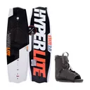 HYPERLITE State 2.0 135 Black Wakeboard With Frequency OSFA Binding (24329274) - Hyperlite
