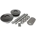 QUIK-LATCH Aluminum Low Profile Quick Release Hood Pin Kit (QL-50) - Quik-Latch
