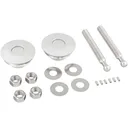 QUIK-LATCH Aluminum Low Profile Quick Release Hood Pin Kit (QL-50) - Quik-Latch