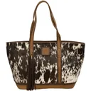 STS Cowhide Additions Cheyenne Tote (STS-31119) - Sts
