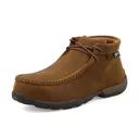 TWISTED X Women's Work Chukka Distressed Saddle Driving Moc (WDMCTM1) - Twisted X