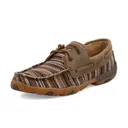 TWISTED X Women's Boat Shoe Multi and Bomber Driving Moc (WDM0114) - Twisted X