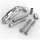 CIRO Chrome Perch Mount Kit (50110) - Ciro