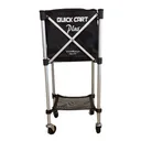 ONCOURT OFFCOURT Quick Cart Plus Portable Canvas Tennis Ball Cart with Bag (CEQCP) - Oncourt Offcourt