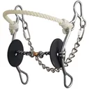 CIRCLE Y Josey Go Around Bit with Noseband (0113-1000) - Circle Y