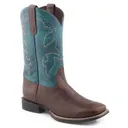 ROPER Men's Monterey Brown Tumbled Leather Vamp Boots (09-020-0904-3086-BR) - Roper