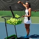 ONCOURT OFFCOURT Tennis Ball MultiMower and Teaching Cart (CEMM) - Oncourt Offcourt