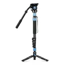 SIRUI P325FL 5 Section Carbon Fiber 360 Panning Monopod With VH-10 Fluid Video Head - Sirui