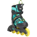 K2 Girls Marlee Pro Green/Yellow Skates (I230200201) - K2 Skates