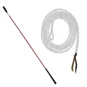 PARELLI Orange Carrot Stick + 6-Foot White Savvy String Complete Set (Bundle1) - Parelli