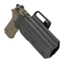 GRITR OWB Kydex Right Hand Pistol Holster Fits Beretta 92/M9 Frame Models - Gritr