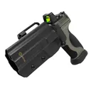 GRITR OWB Kydex Right/Left Hand Holster Fits Smith & Wesson M&P9 M2.0 COMPETITOR - Gritr