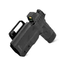 GRITR OWB Kydex Right/Left Hand Holster for S&W M&P Shield EZ 9/380/Equalizer - Gritr