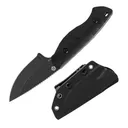 GRITR Scout Outdoor Camping EDC Drop Point Fixed Blade Knife w/ Kydex Sheath - Gritr