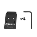 GRITR Aluminum Optic Plate f/ Mounting RMR Footprint Optics to Glock MOS Models - GRITR