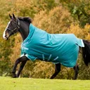 HORSEWARE IRELAND Amigo Bravo 12 Wug 400g Heavy Storm Green/Turquoise/Aqua Tornout (AARW73-GEDC) - Horseware Ireland