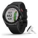 GARMIN Approach S62 Black Premium Golf GPS Watch with CT10 Bundle (010-02200-02) - Garmin