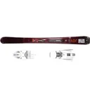 HEAD Women's e-Total Joy SW SLR Dark Red/Orange 148 Skis with JOY 9 GW SLR BR.85[H] Bindings (315623+100918) - Head