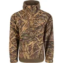 DRAKE Men's MST Waterfowl Fleece-Lined 1/4 Zip Jacket (DW2252) - Drake