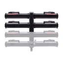 KUAT Piston Pro X Add On LED Dual Ratchet Platform Rack with Kashima - Galaxy Gray (PXAG) - Kuat