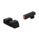 WILLIAMS Triton Pro Series Orange Front/Green Rear Night Sights for Glock 17, 19/19x, 22, 23, 24, 26, 27, 33, 34, 35, 37, 38, 39 and 45 (645626) - Williams Gun Sight