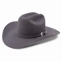 RESISTOL 3X Tucker 4in Brim Black Cowboy Hat (RWTCKR-754007) - Resistol