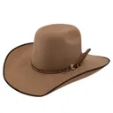 RESISTOL 3X Rockland B - Tuff Hedeman Pecan  Cowboy Hat (RWRKLDB9042P5) - Resistol