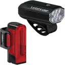LEZYNE Lite Drive 1200+ Bike Light With Strip Drive Pro 400+ Bike Light (1-LED-16P-V837) - Lezyne