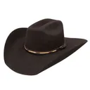 RESISTOL 4x Amarillo Sky Black Cowboy Hat (RWAMSK-304107) - Resistol