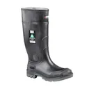 BAFFIN Men's Enduro Safety Toe & Plate Black/Green Boots (9669-0000-650) - Baffin