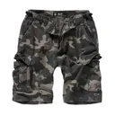BRANDIT INDIVIDUAL WEAR Men's BDU Ripstop Black Cargo Shorts (2019) - Brandit Individual Wear