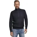 BRANDIT INDIVIDUAL WEAR Men's Marines Black Quarter Zip Sweater (5019-11002) - Brandit Individual Wear