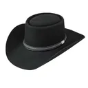STETSON Chinook Cowboy Hat, Color: Black (SWCHNK-463407) - Stetson