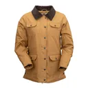 OUTBACK TRADING Ladies Gidley Tan Canvas Jacket (29862-CVS) - Outback Trading
