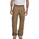 BRANDIT INDIVIDUAL WEAR Men's Authentic Black Cargo Pants (1003-11002) - Brandit Individual Wear
