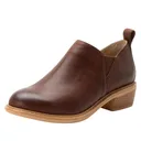 ALEGRIA Women's Merle Wide Black Burnish Boots (MRL-611) - Alegria