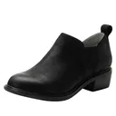 ALEGRIA Women's Merle Wide Black Burnish Boots (MRL-611) - Alegria