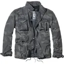 BRANDIT INDIVIDUAL WEAR Men's M65 Premium Black Field Jacket (3101-11002) - Brandit