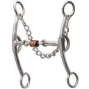PROFESSIONAL'S CHOICE Derby 6.75in Cheek 5.75in Mouth 3 Pce Smooth Bit (BRB-303) - Professional's Choice