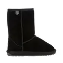 EMU AUSTRALIA Kids Wallaby Lo Black Boots (K10102-BLAK) - Emu Australia