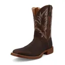 TWISTED X Men's 11in Tech X Tobacco Brown and Adobe Western Boots (MXTR013) - Twisted X