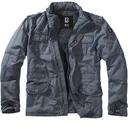 BRANDIT INDIVIDUAL WEAR Men's Sherpa-Lined Black Military Jacket (9390-11002) - Brandit Individual Wear
