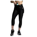 WE THE PEOPLE HOLSTERS Defender Black Tactical Capri Leggings With Belt Loops (DFNDR-K_CPR-BLT) - We The People Holsters