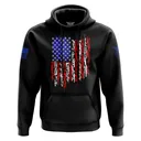 WE THE PEOPLE HOLSTERS American Flag In Guns 2.0 Black Hoodie (HOODX-K_0147-B-FL) - We The People Holsters