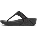 FITFLOP Women's Lulu Glitter Toe-Thongs Sandals (X03) - Fitflop