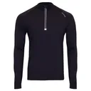 HOT CHILLYS Men's Micro-Elite Chamois Zone Zip-T Top (HC9931) - Hot Chillys