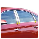 QAA 6-Piece Stainless Steel Pillar Post Trim Fits 2015-2019 Hyundai Sonata (PP15361) - Qaa