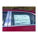 QAA 6-Piece Stainless Steel Pillar Post Trim Long Version fits Cadillac CTS 2014-2019 (PP54445) - Qaa
