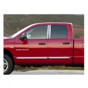 QAA 4-Piece Stainless Steel Pillar Post Trim Fits Dodge Ram 2002-2008 (PP42935) - Qaa
